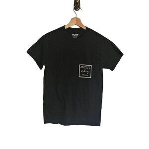 Graphic Tee Black Size Small be good to people for no reason